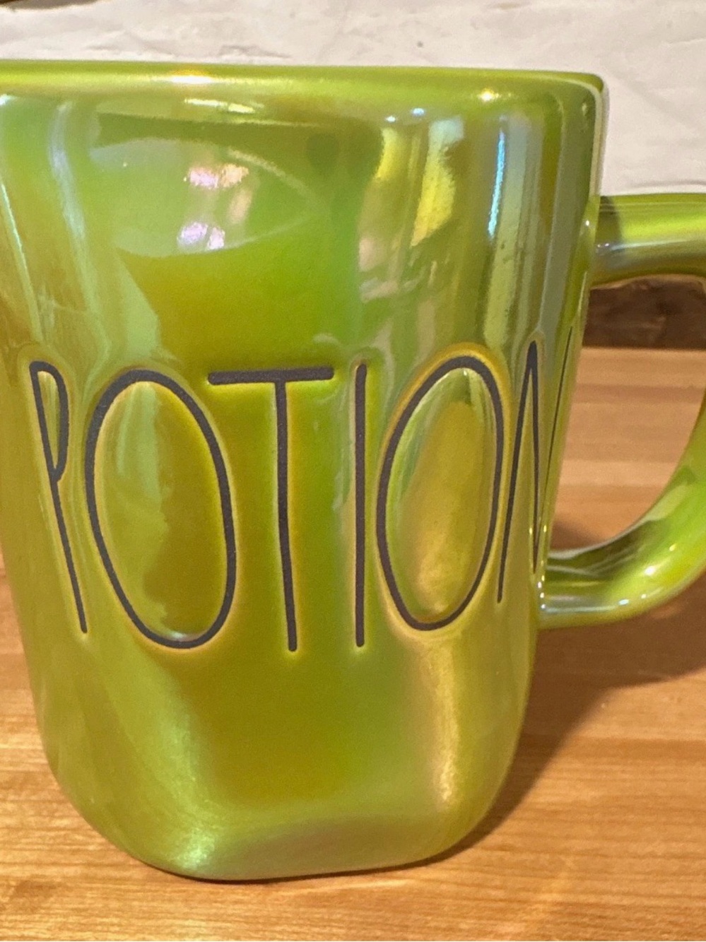 Rae Dunn Green 'POTION' Ceramic Mug
